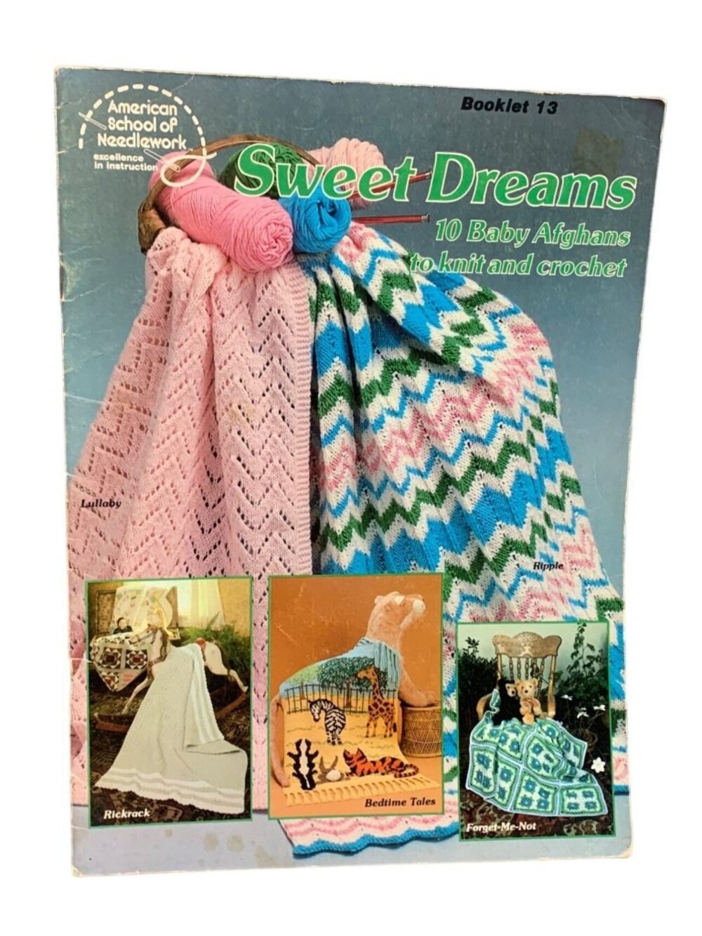 Sweet Dreams Pattern Book 13: 10 Baby Afghans To Knit & Crochet